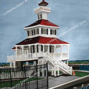 New Canal Lighthouse Lake Pontchartrain  (Prints)