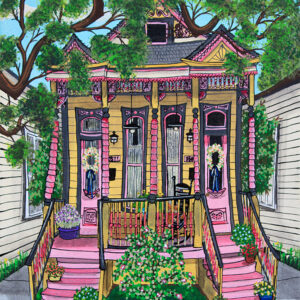 Pink Pair of Stairs (Prints)