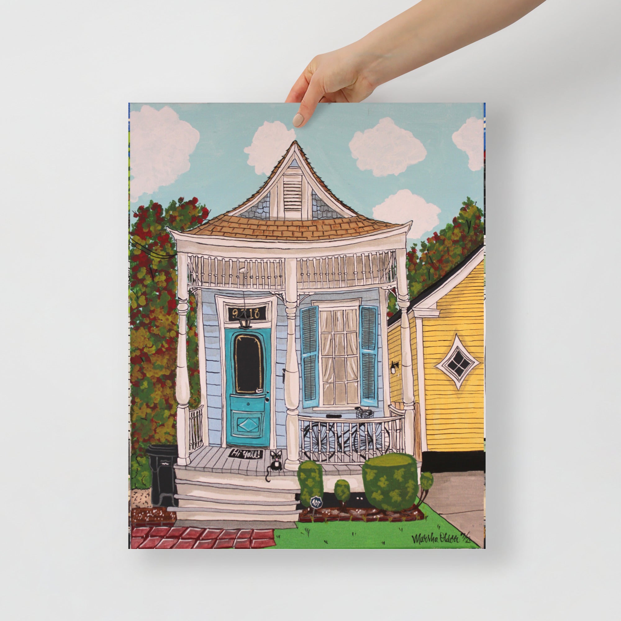 Hi Y'all Kitty & Bike Shotgun Prints - Image 2