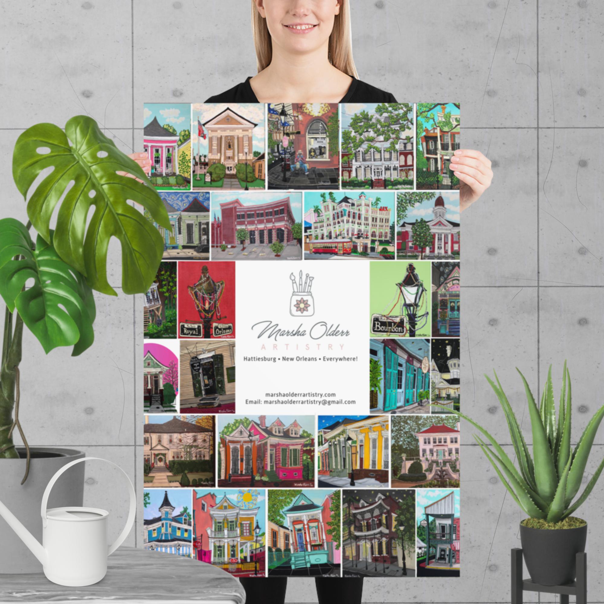 Marsha's Art Poster, (Prints) - Image 2